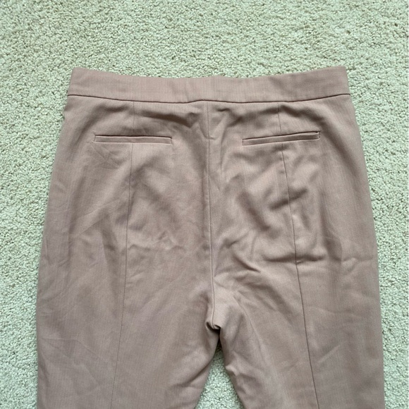 J. Crew Tall Willa Flare Full Length Trouser Pant Italian Wool Blend Size 12T - Picture 7 of 16